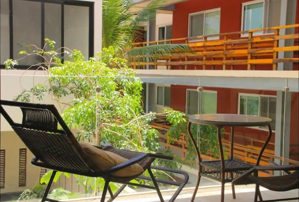 Departamento Con Jacuzzi En Playa Del Carmen Lägenhet