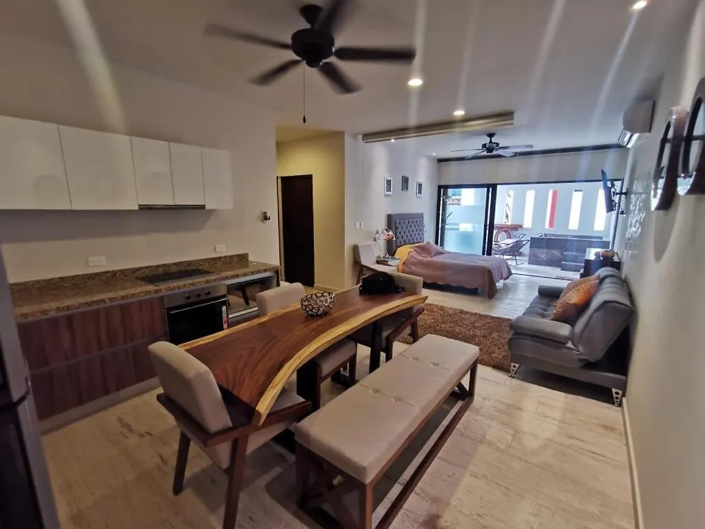 Departamento Con Jacuzzi En Playa Del Carmen Lägenhet Mexiko