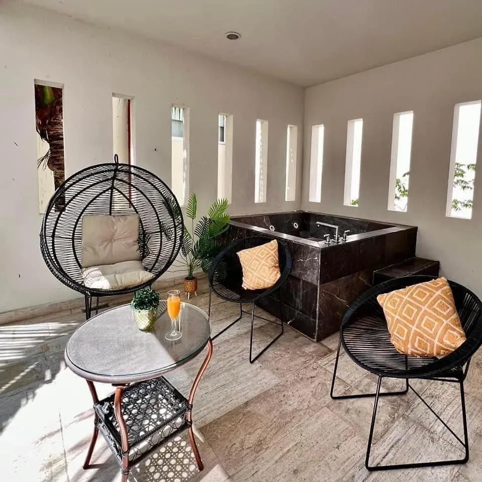 Departamento Con Jacuzzi En Playa Del Carmen Lägenhet