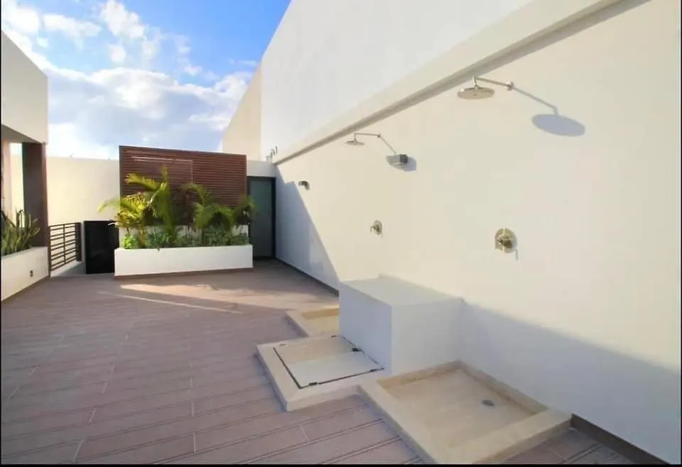 Departamento Con Jacuzzi En Playa Del Carmen Lägenhet